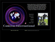 Tablet Screenshot of camerasinternational.com